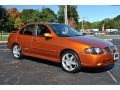 2005 Volcanic Orange Nissan Sentra SE-R Spec V  photo #7