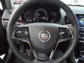 Light Platinum/Jet Black Accents 2013 Cadillac ATS 3.6L Luxury Steering Wheel