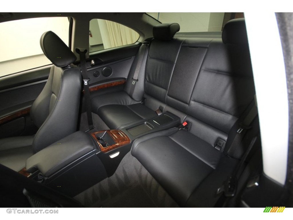 Black Interior 2007 BMW 3 Series 328i Coupe Photo #72092650