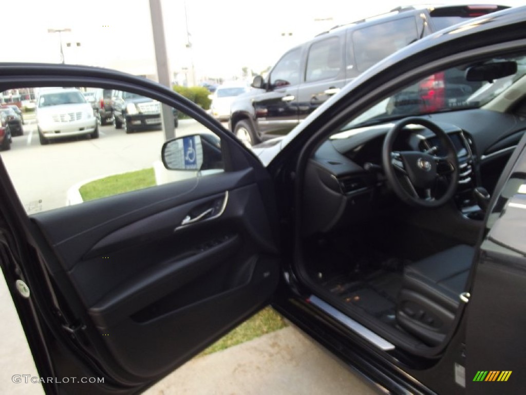 2013 ATS 2.5L - Black Diamond Tricoat / Jet Black/Jet Black Accents photo #5