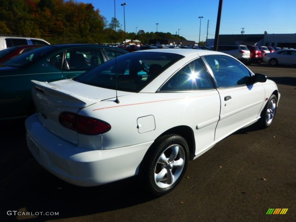2000 Cavalier Z24 Coupe - Bright White / Graphite photo #2