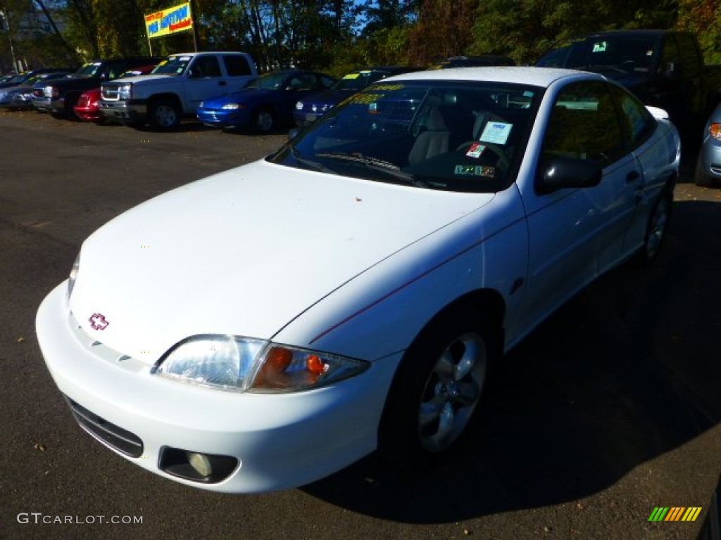 2000 Cavalier Z24 Coupe - Bright White / Graphite photo #5