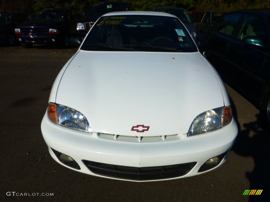 2000 Cavalier Z24 Coupe - Bright White / Graphite photo #6