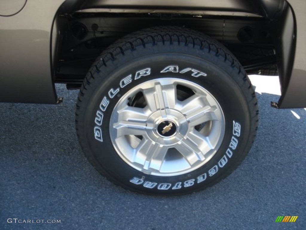 2013 Silverado 1500 LT Crew Cab 4x4 - Mocha Steel Metallic / Ebony photo #9