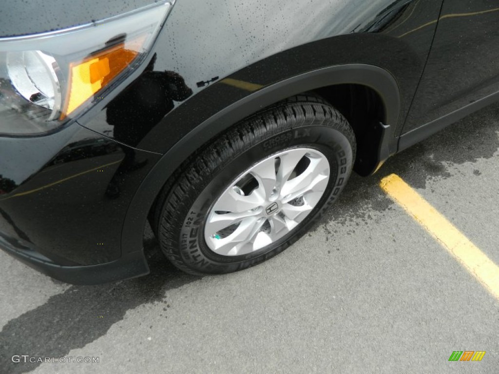 2013 CR-V EX-L - Crystal Black Pearl / Black photo #10