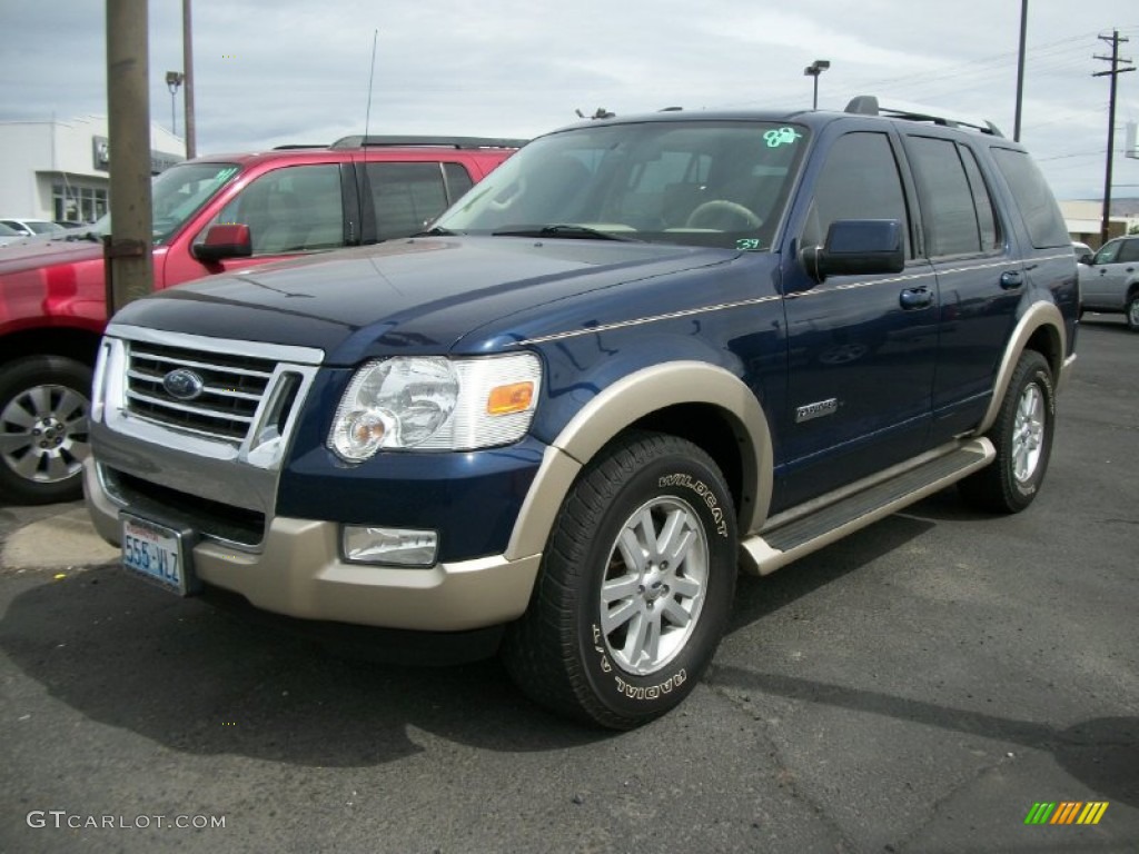 Dark Blue Pearl Metallic 2006 Ford Explorer Eddie Bauer 4x4 Exterior Photo #72095737