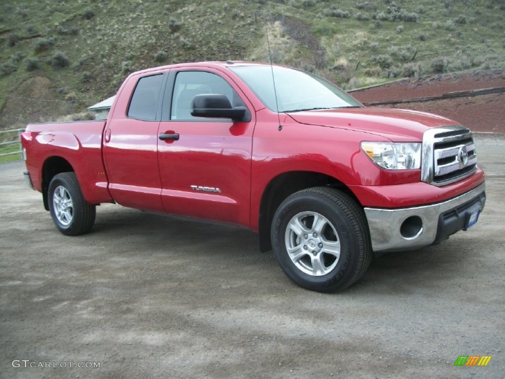 Barcelona Red Metallic Toyota Tundra