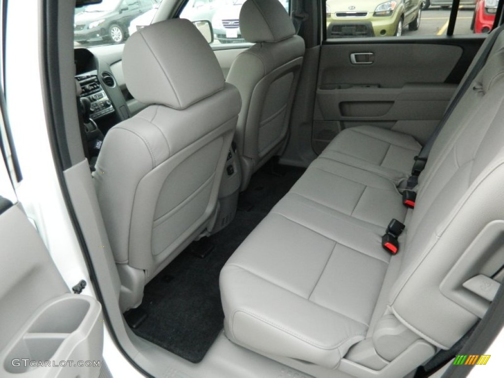 Gray Interior 2013 Honda Pilot EX-L Photo #72096958