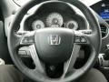 Gray 2013 Honda Pilot EX-L Steering Wheel