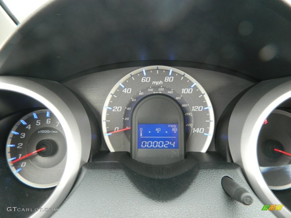 2013 Honda Fit Standard Fit Model Gauges Photo #72097522
