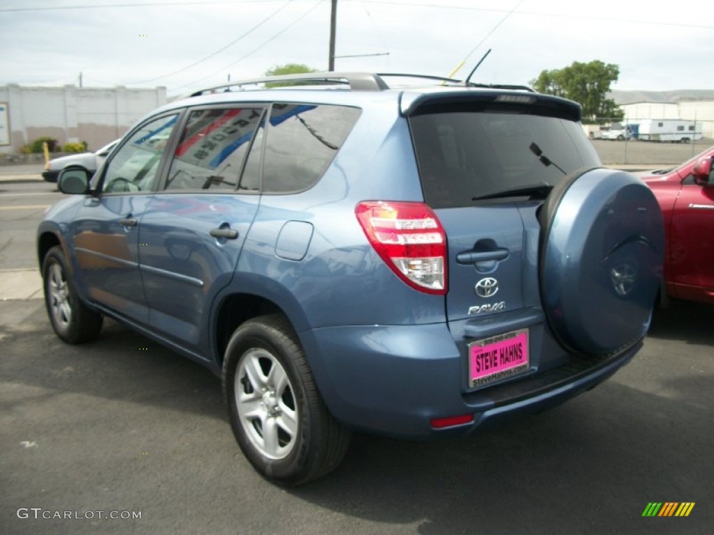 2011 RAV4 I4 4WD - Pacific Blue Metallic / Ash photo #2