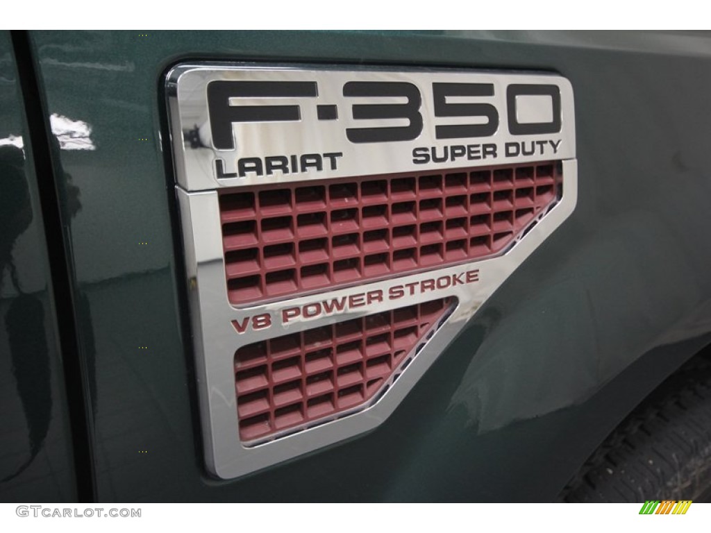2008 Ford F350 Super Duty Lariat Crew Cab Marks and Logos Photo #72097906