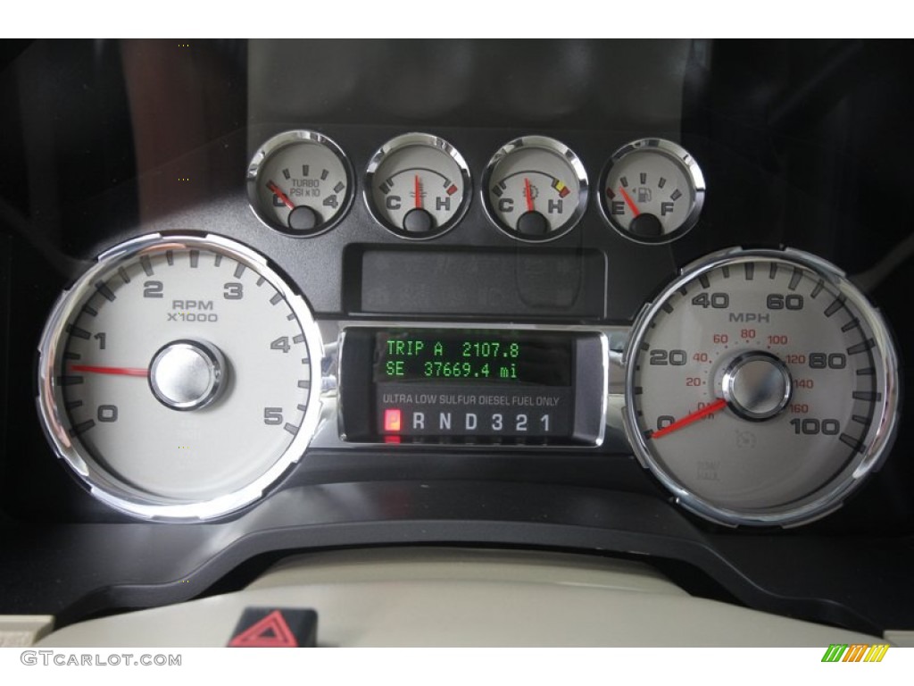 2008 Ford F350 Super Duty Lariat Crew Cab Gauges Photos