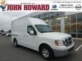 2012 Blizzard White Nissan NV 2500 HD SV High Roof  photo #1