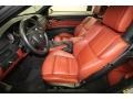 Fox Red Novillo Leather Front Seat Photo for 2011 BMW M3 #72098014