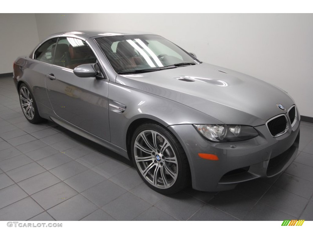 Space Gray Metallic 2011 BMW M3 Convertible Exterior Photo #72098116