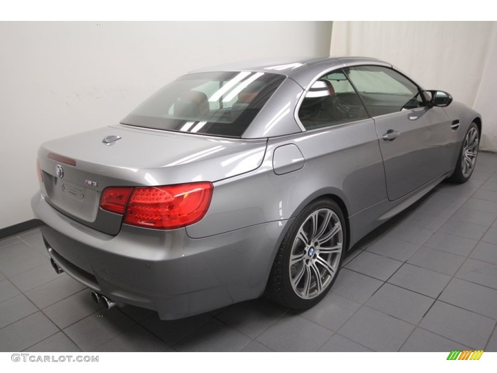 2011 M3 Convertible - Space Gray Metallic / Fox Red Novillo Leather photo #12