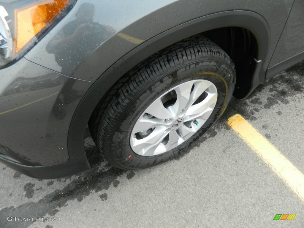 2013 CR-V EX-L AWD - Polished Metal Metallic / Gray photo #11