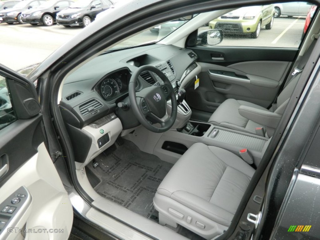 Gray Interior 2013 Honda CR-V EX-L AWD Photo #72098209