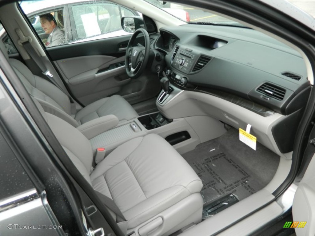 Gray Interior 2013 Honda CR-V EX-L AWD Photo #72098290