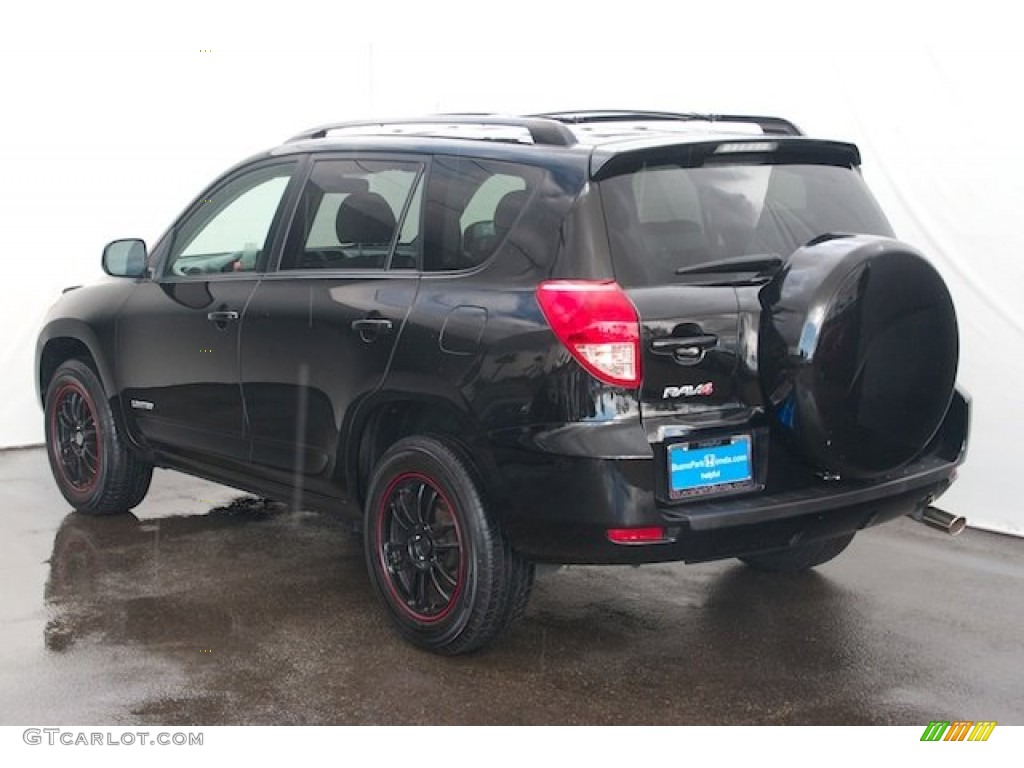 2008 RAV4 Limited V6 4WD - Black / Ash photo #2