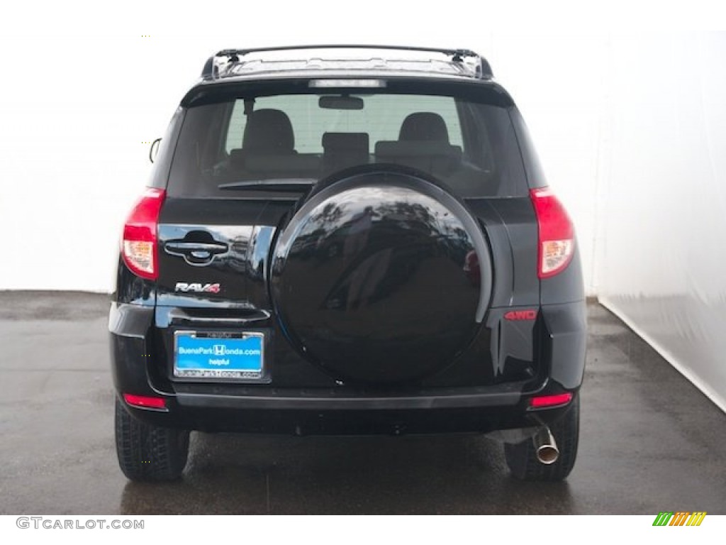 2008 RAV4 Limited V6 4WD - Black / Ash photo #9