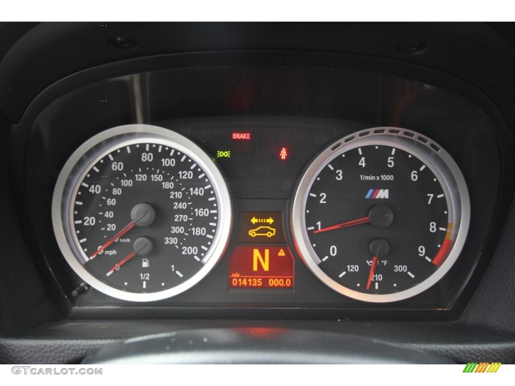 2011 BMW M3 Convertible Gauges Photo #72098517
