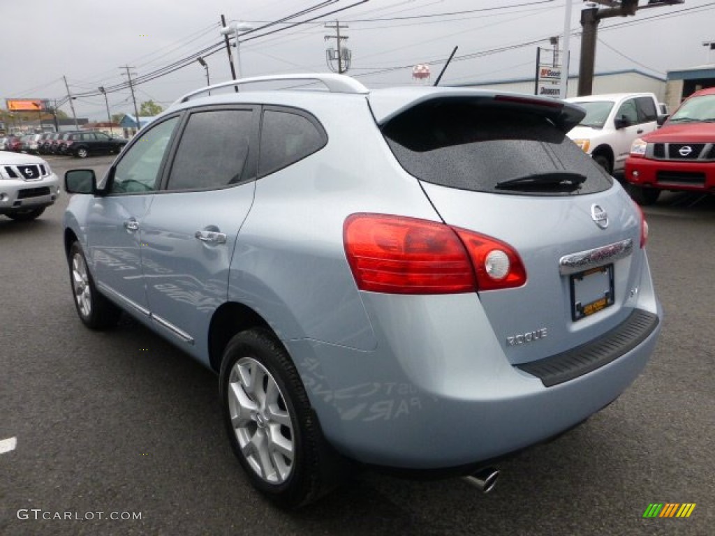 2013 Rogue SL AWD - Frosted Steel / Gray photo #5