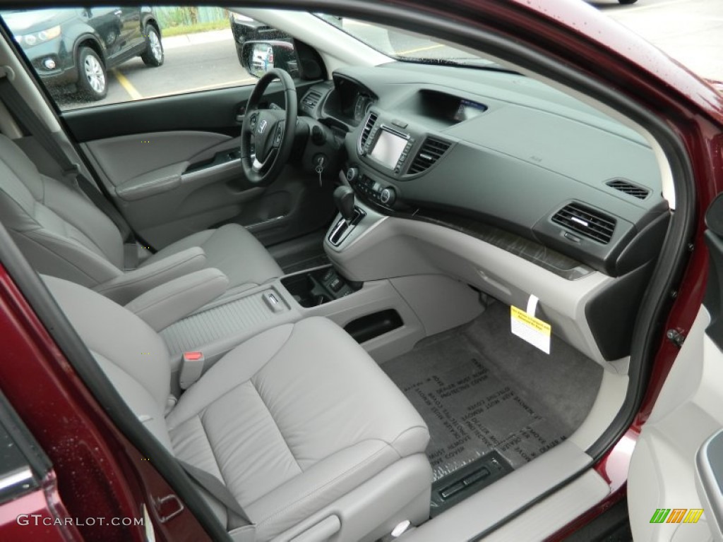 Gray Interior 2013 Honda CR-V EX-L AWD Photo #72098695
