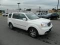 2013 White Diamond Pearl Honda Pilot Touring 4WD  photo #8