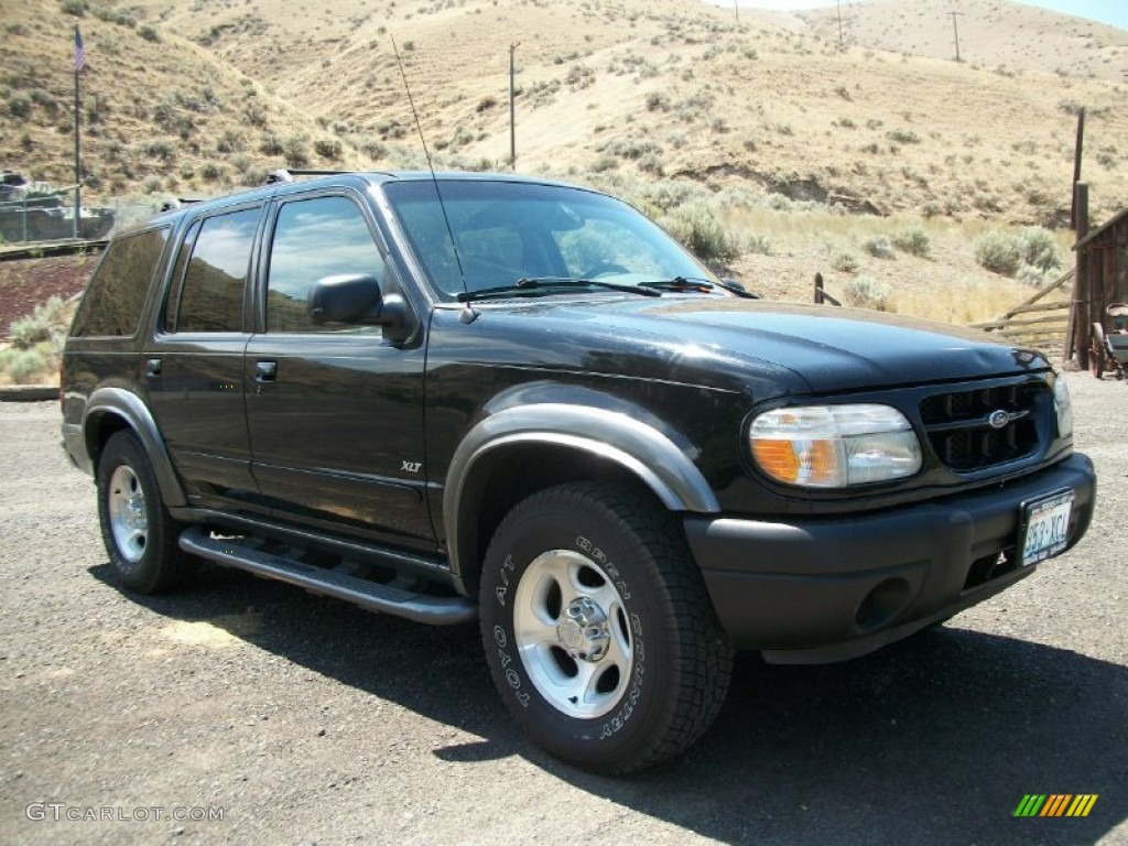 Black 2001 Ford Explorer XLT 4x4 Exterior Photo #72098944