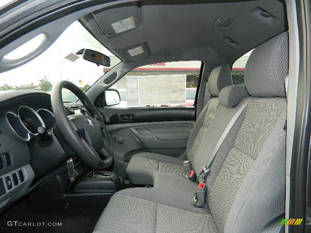 Graphite Interior 2013 Toyota Tacoma Regular Cab Photo #72099718