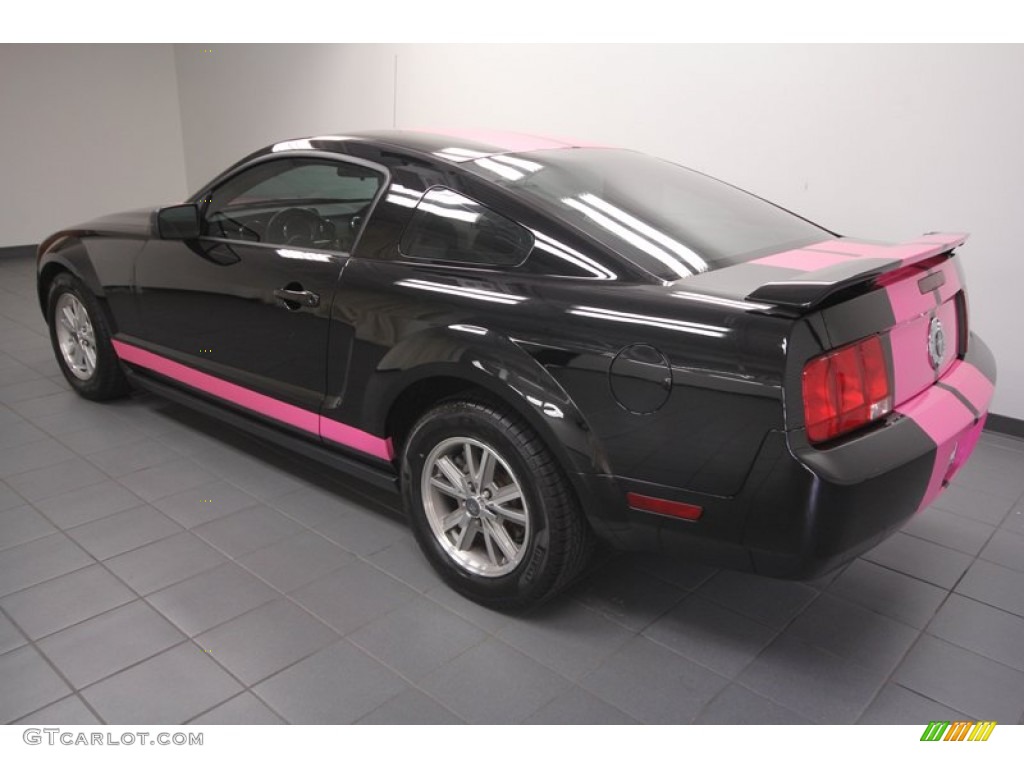 Black 2005 Ford Mustang V6 Premium Coupe Exterior Photo #72100639