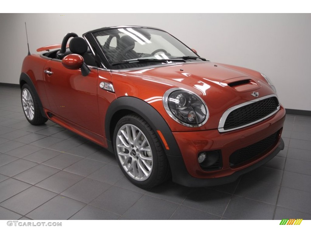 Spice Orange Metallic Mini Cooper