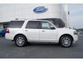 2013 White Platinum Tri-Coat Ford Expedition Limited 4x4  photo #2