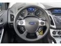 Charcoal Black 2013 Ford Focus SE Sedan Steering Wheel