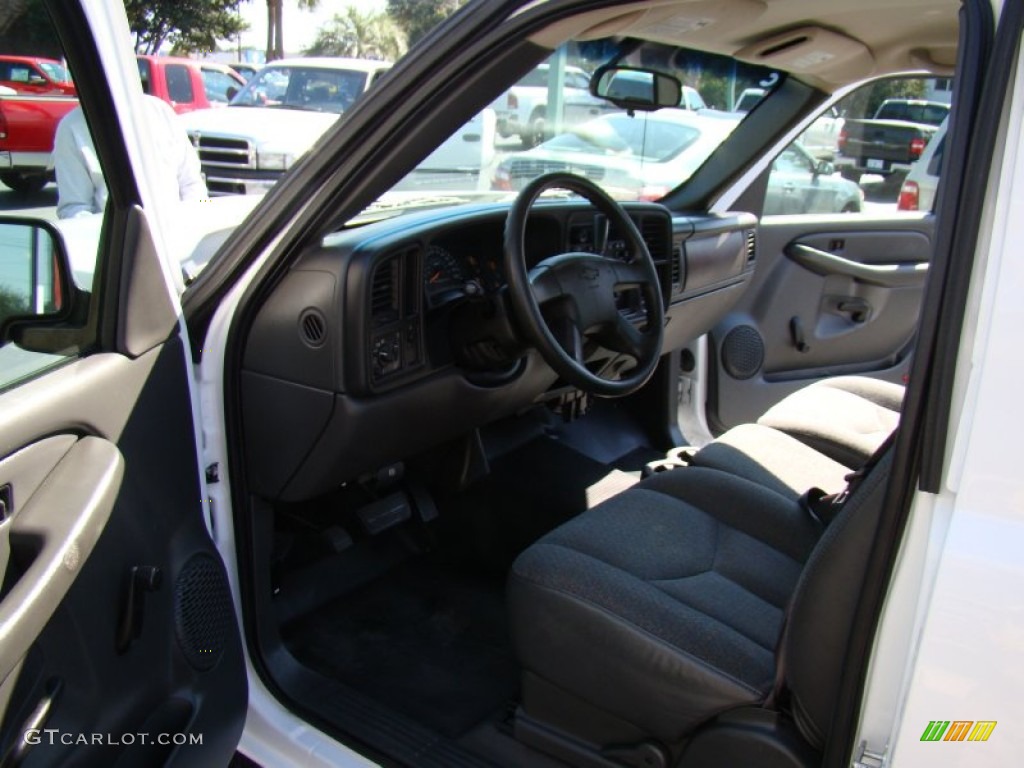 2006 Silverado 1500 Work Truck Regular Cab - Summit White / Dark Charcoal photo #10