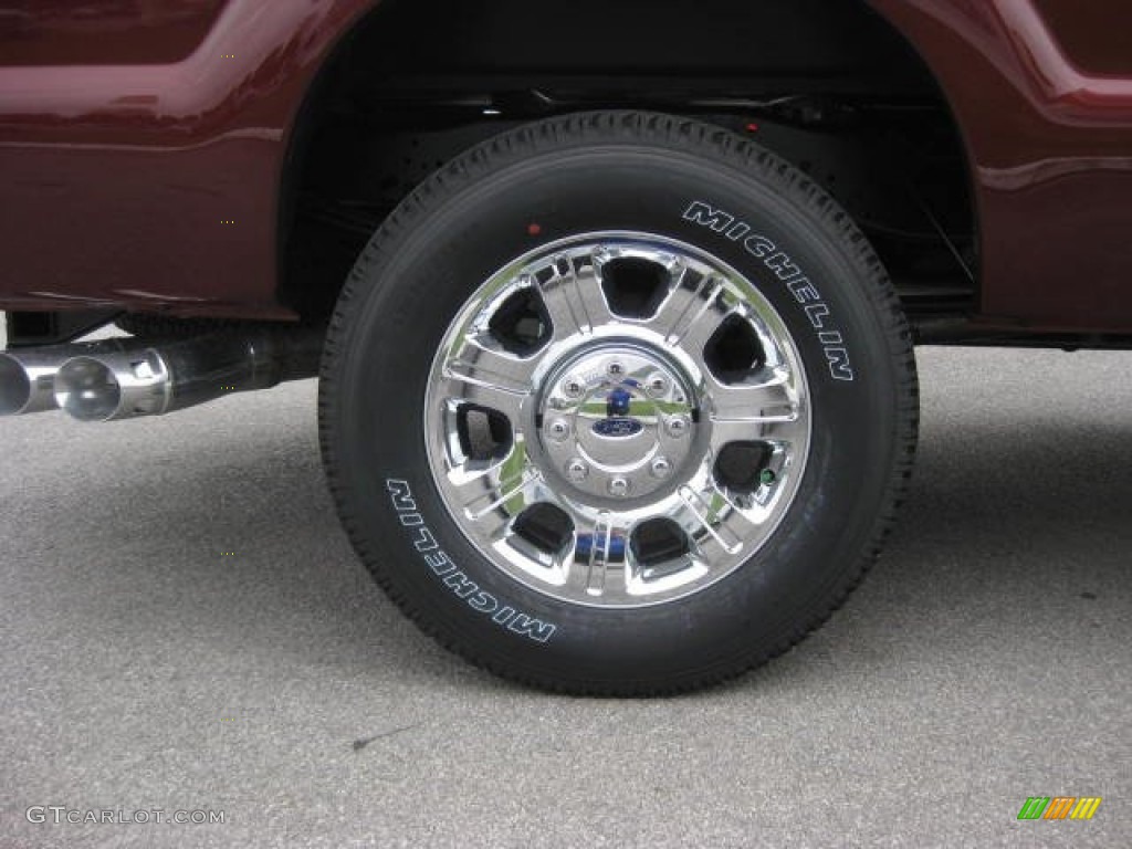 2012 Ford F250 Super Duty Lariat Crew Cab 4x4 Wheel Photo #72104271