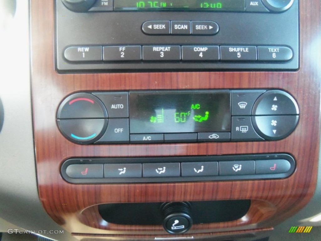 2006 F150 Lariat SuperCrew 4x4 - Smokestone Metallic / Tan photo #16