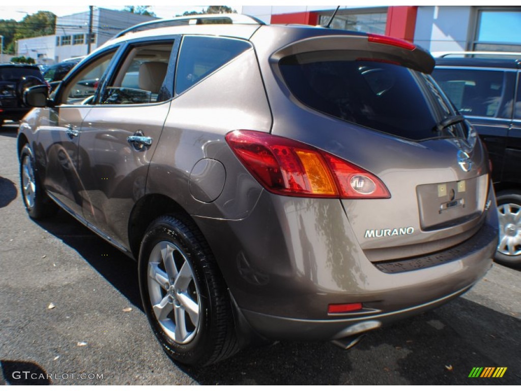 2009 Murano SL AWD - Tinted Bronze Metallic / Beige photo #3