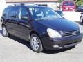 2007 Midnight Black Kia Sedona EX  photo #4