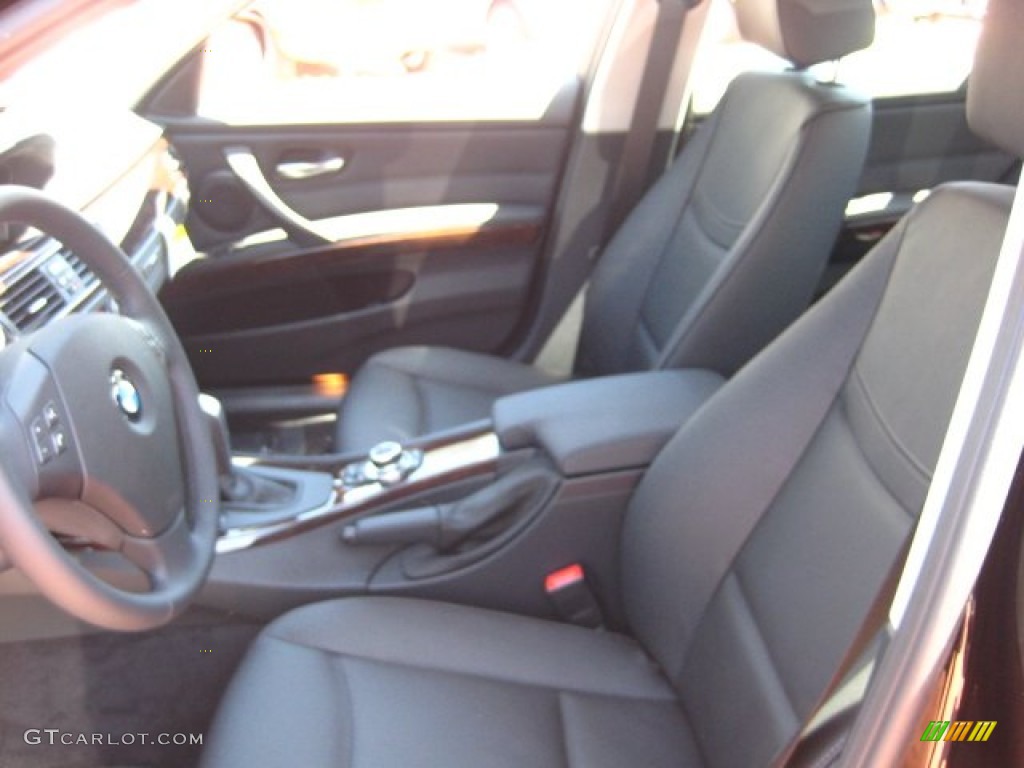 2011 3 Series 328i Sedan - Jet Black / Black photo #5