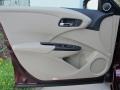 Parchment 2013 Acura RDX Technology AWD Door Panel