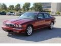 2004 Radiance Red Metallic Jaguar XJ Vanden Plas  photo #2