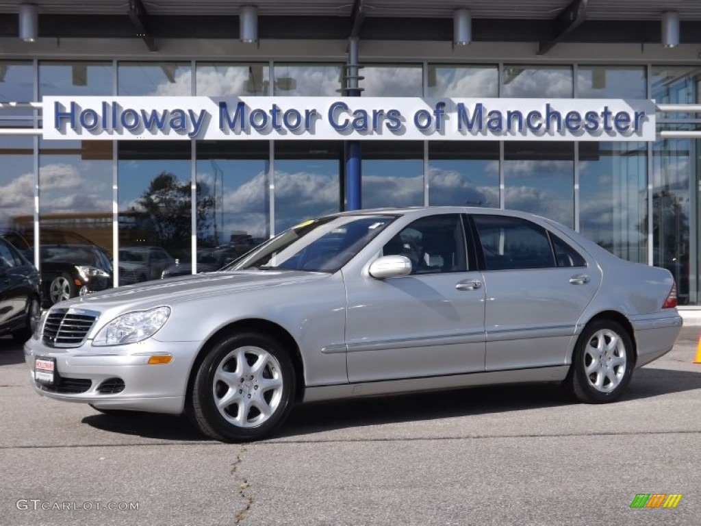 2006 S 500 4Matic Sedan - Brilliant Silver Metallic / Charcoal photo #1