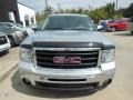 2010 Pure Silver Metallic GMC Sierra 1500 SLE Crew Cab  photo #3