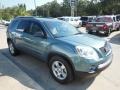 2009 Silver Green Metallic GMC Acadia SLE  photo #3