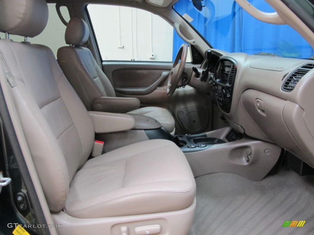 2007 Sequoia SR5 4WD - Timberland Mica / Taupe photo #23
