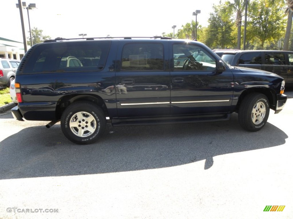 2004 Suburban 1500 LT - Dark Blue Metallic / Gray/Dark Charcoal photo #14