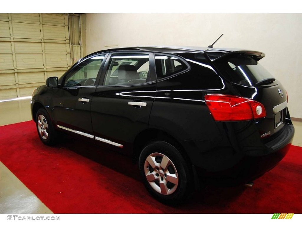 2011 Rogue S - Wicked Black / Gray photo #4